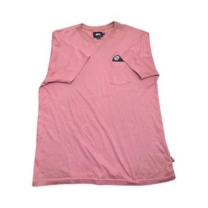 Stussy 8 ball pocket T-Shirt Size Medium